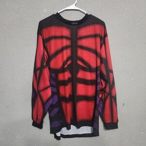 Vintage 90s Adidas Men M Predator Goalie Goalkeeper Jersey Made In USA Skeleton